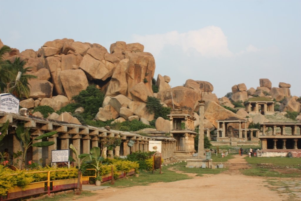 Hampi Bazaar - The Primeval Market Of Vijayanagara Empire