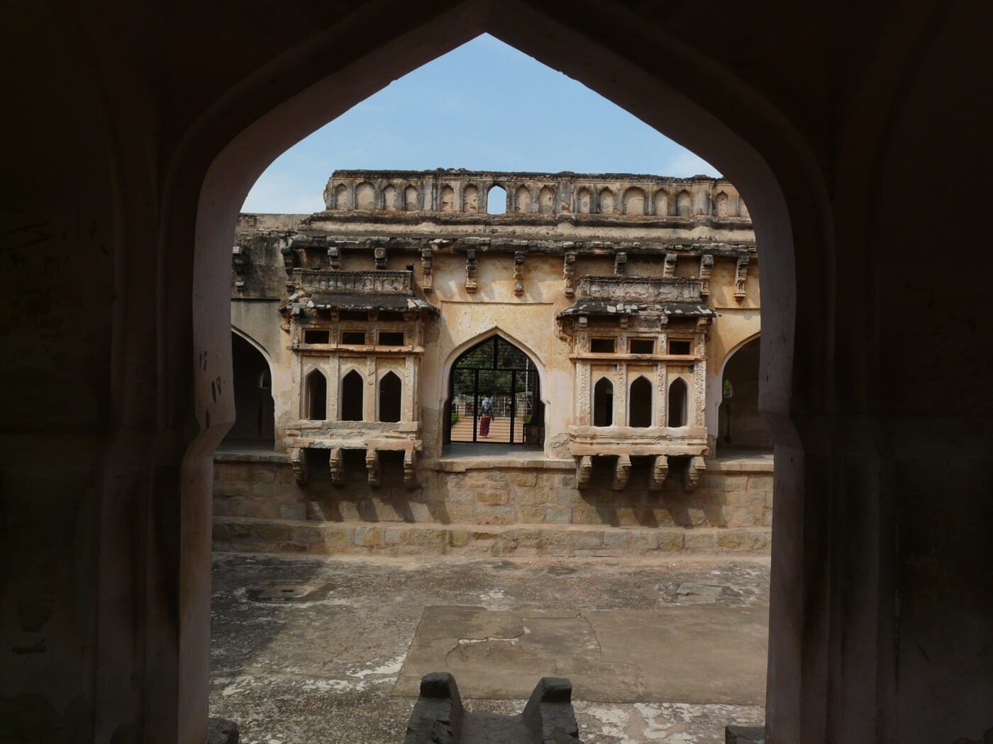Hampi's Ancient Queens Bath - The Royal Enclosure
