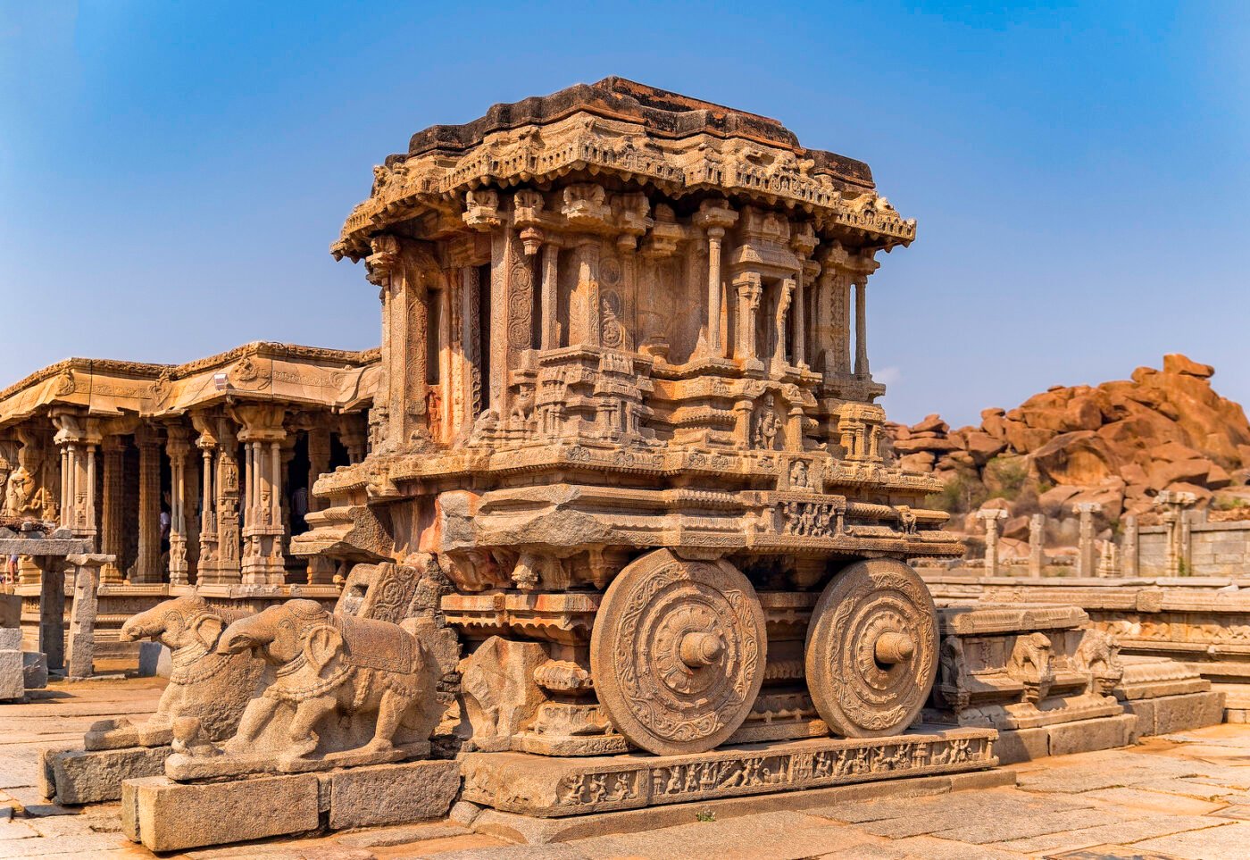 Stone Chariot - An Incredible Structure Of Hampi - hospet.online