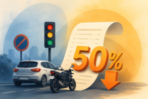50% discount on pending traffic cases in Hospet