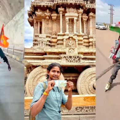 Bihar youth skates all the way to Hospet on cross-country journey across India