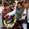 Former Students Gift ₹1.25 Lakh Motorcycle to Retired Teacher in Koppal as Heartwarming Tribute
