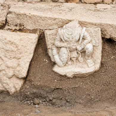Archaeologists Uncover Rare Sculptures Near Hampi Temple