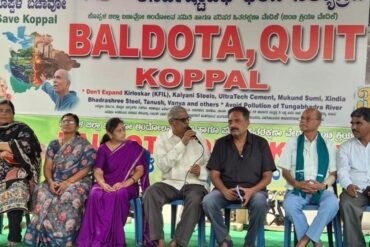 Prakash Raj Extends Support to Anti-Pollution Protest in Koppal