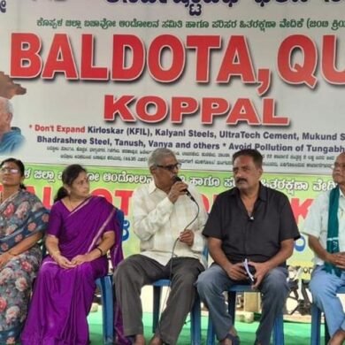 Prakash Raj Extends Support to Anti-Pollution Protest in Koppal