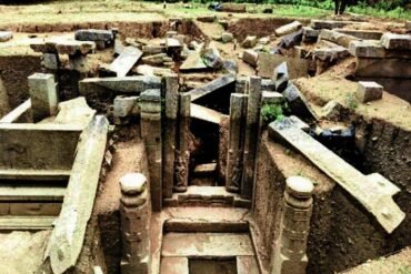Paired Vishnu and Shiva Temples Unearthed Near Kamal Mahal in Hampi